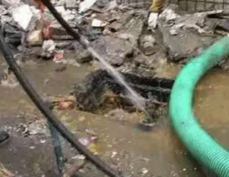洛宁通下水道的小妙招